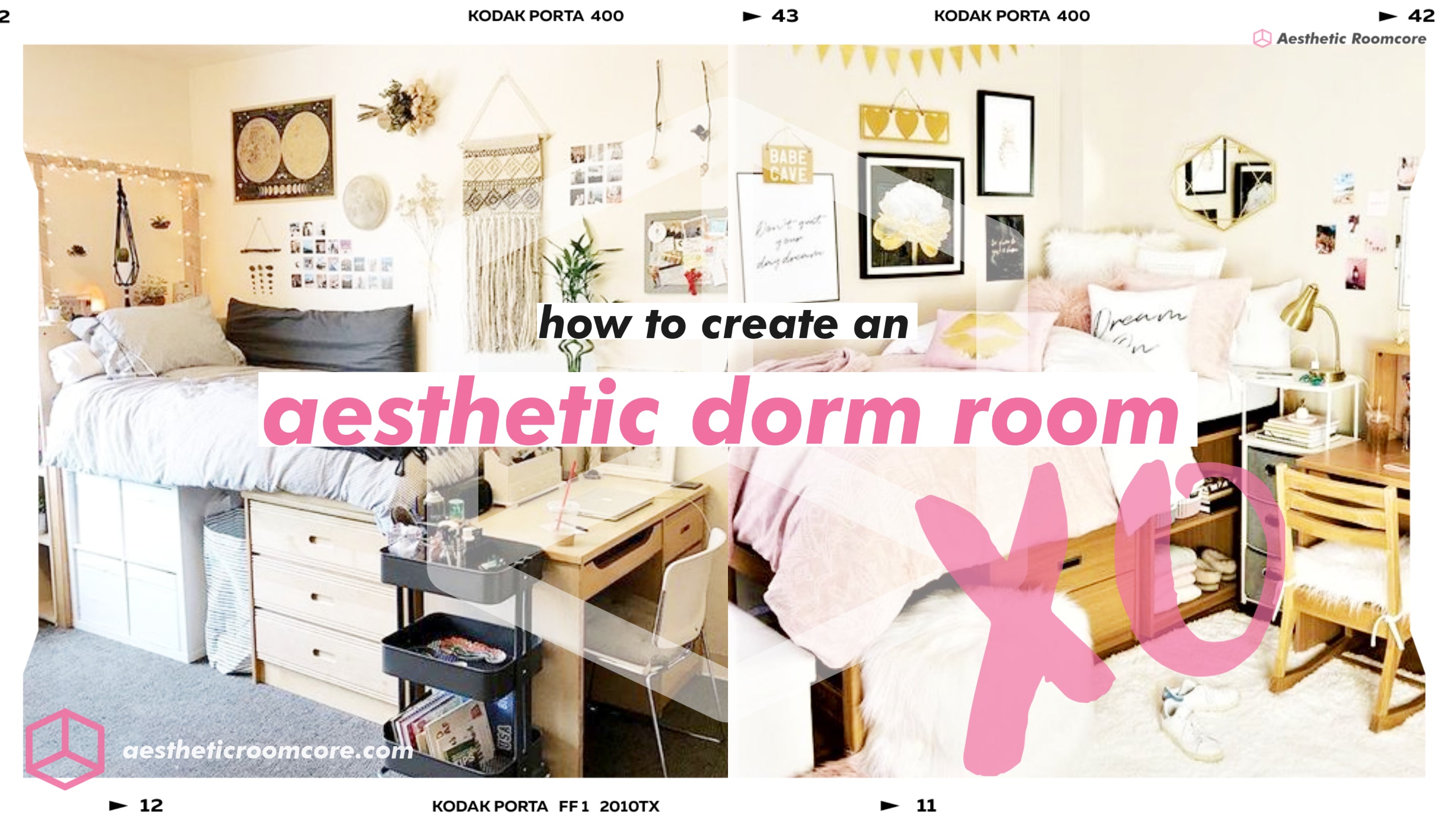 Aesthetic Roomcore  Aesthetic Room Decor + Dorm Room Accessories