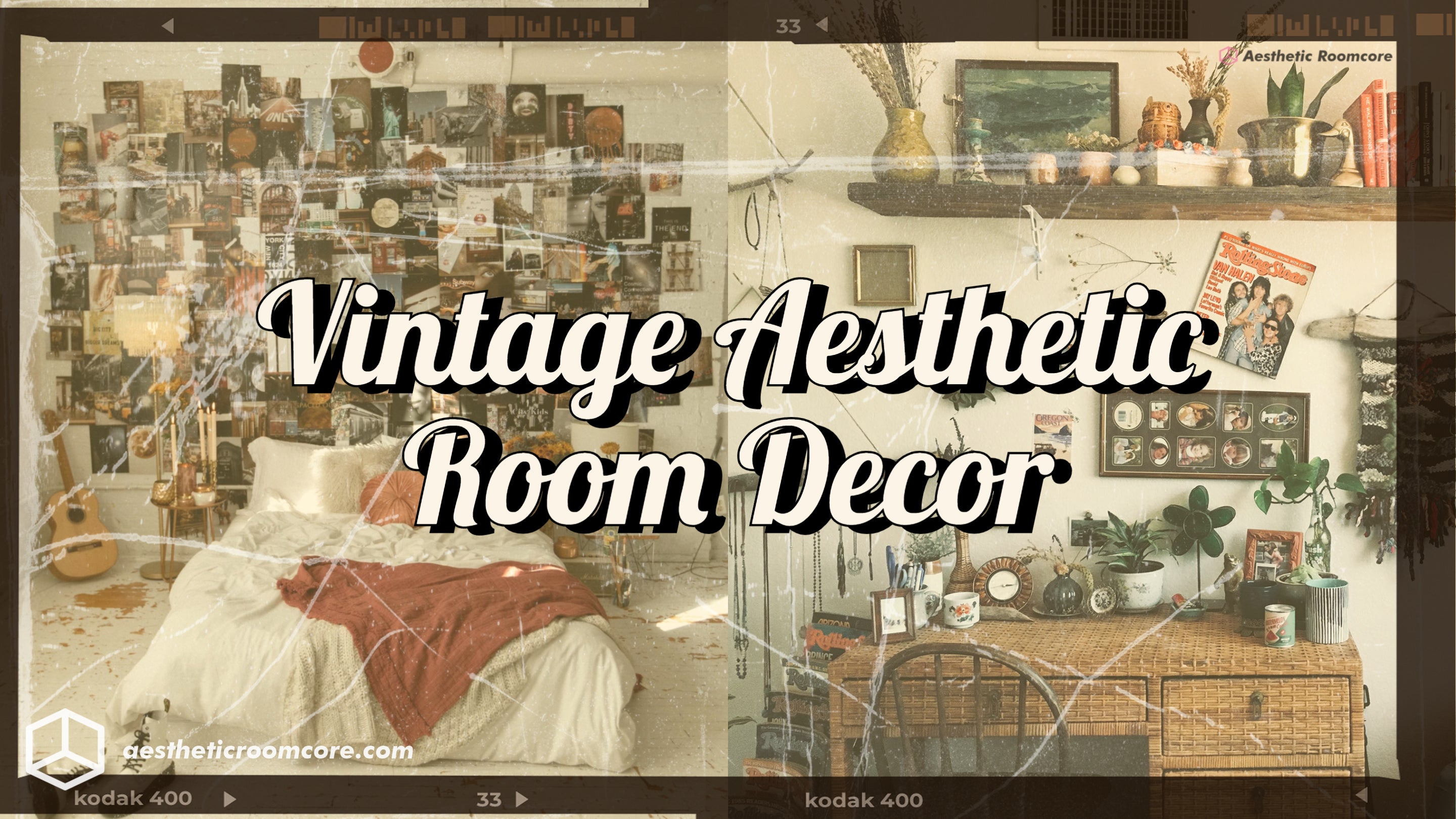 Cozy Vintage Aesthetic Room