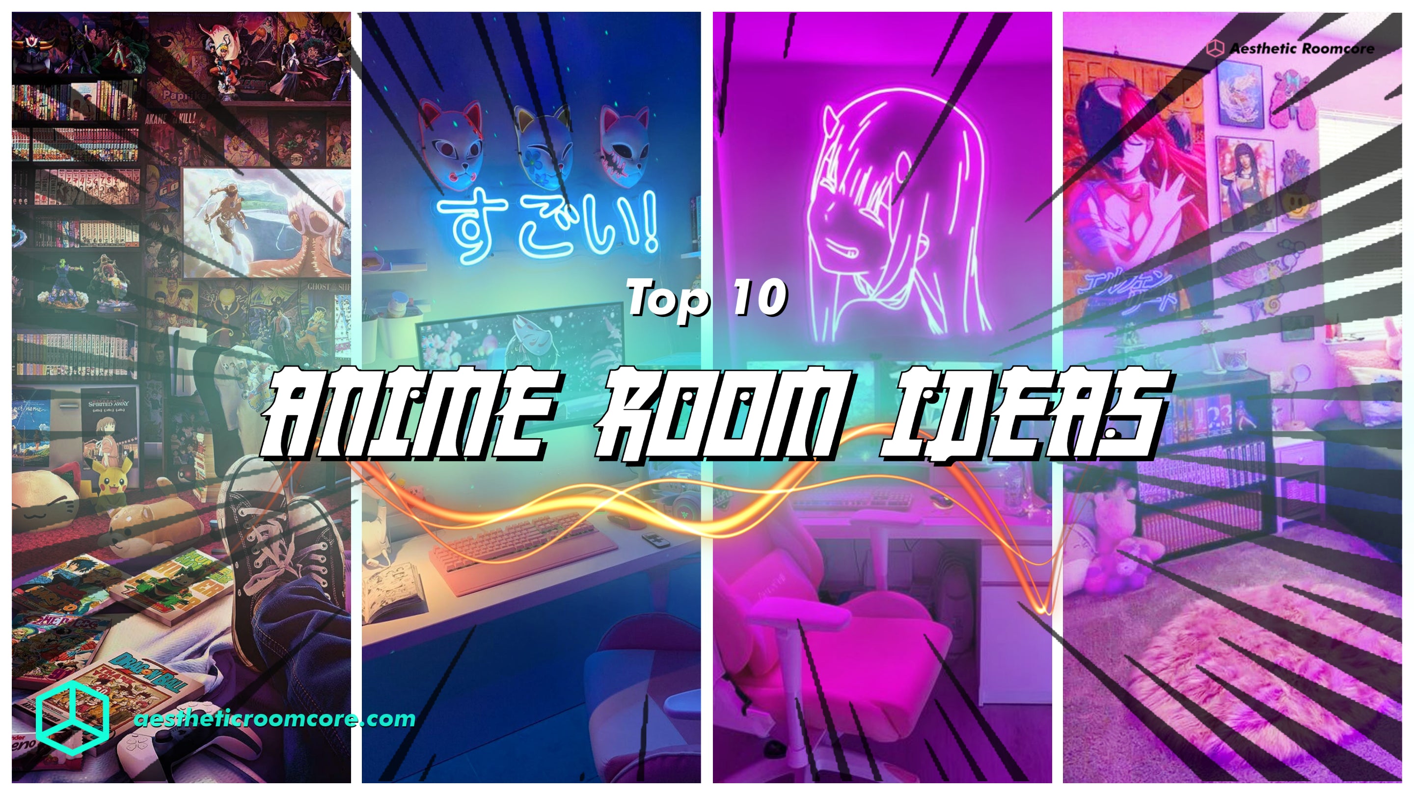One piece room  One piece theme, Anime bedroom ideas, Cute room ideas