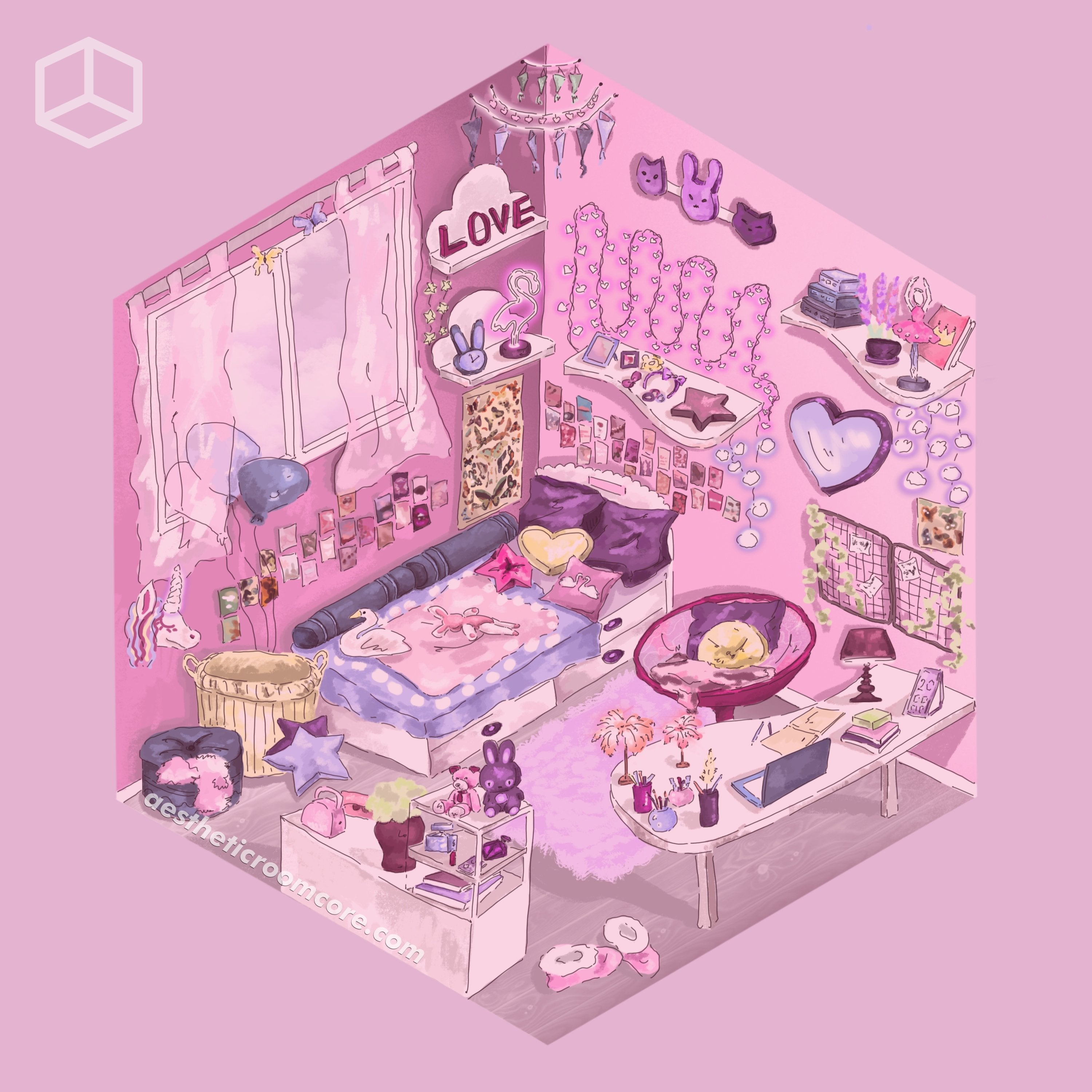 Kawaii Room  Aesthetic Room Ideas