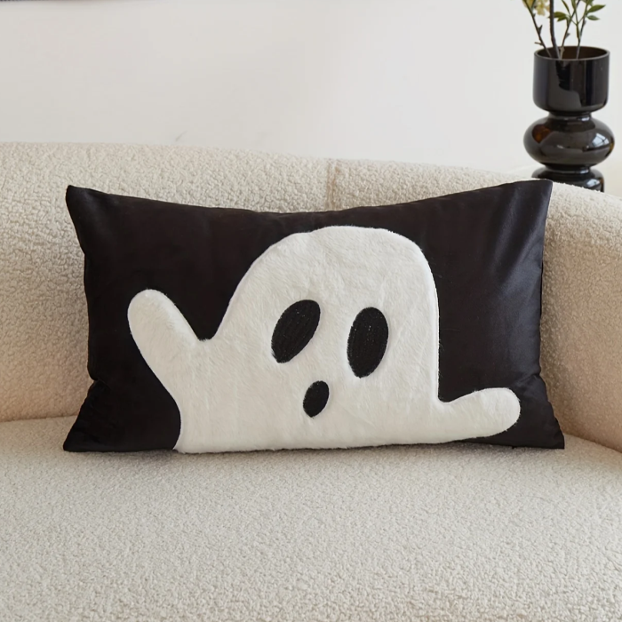 Ghost Pillow Cover | Aesthetic Room Decor