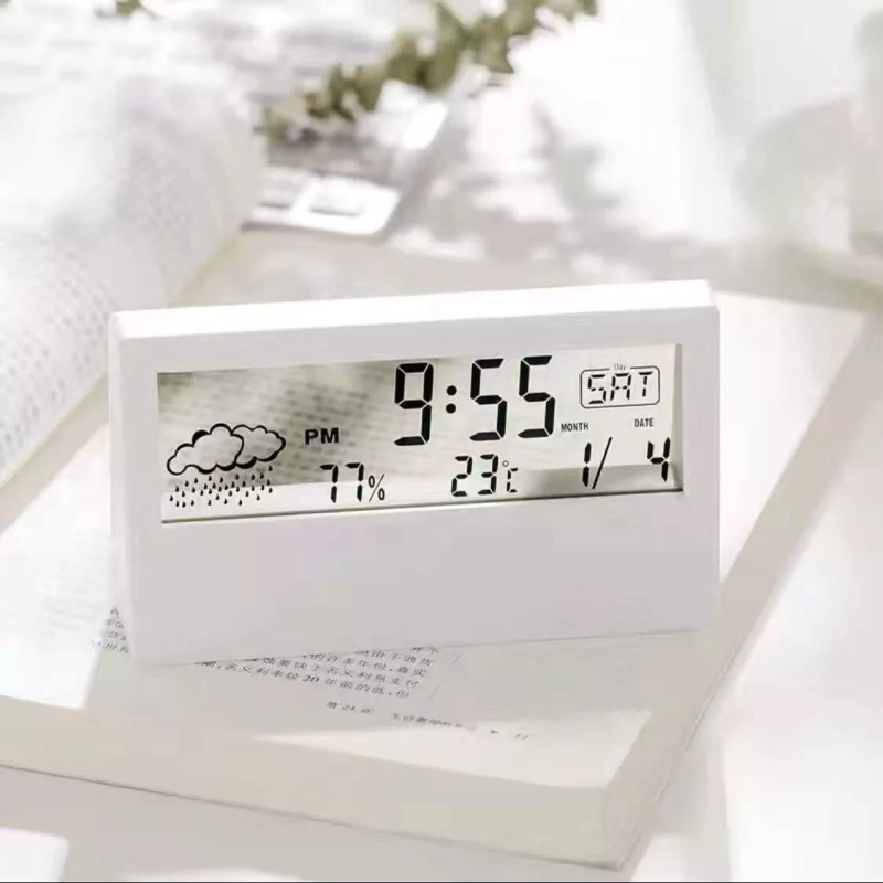 Minimalist Digital Alarm Clock | Aesthetic Room Decor