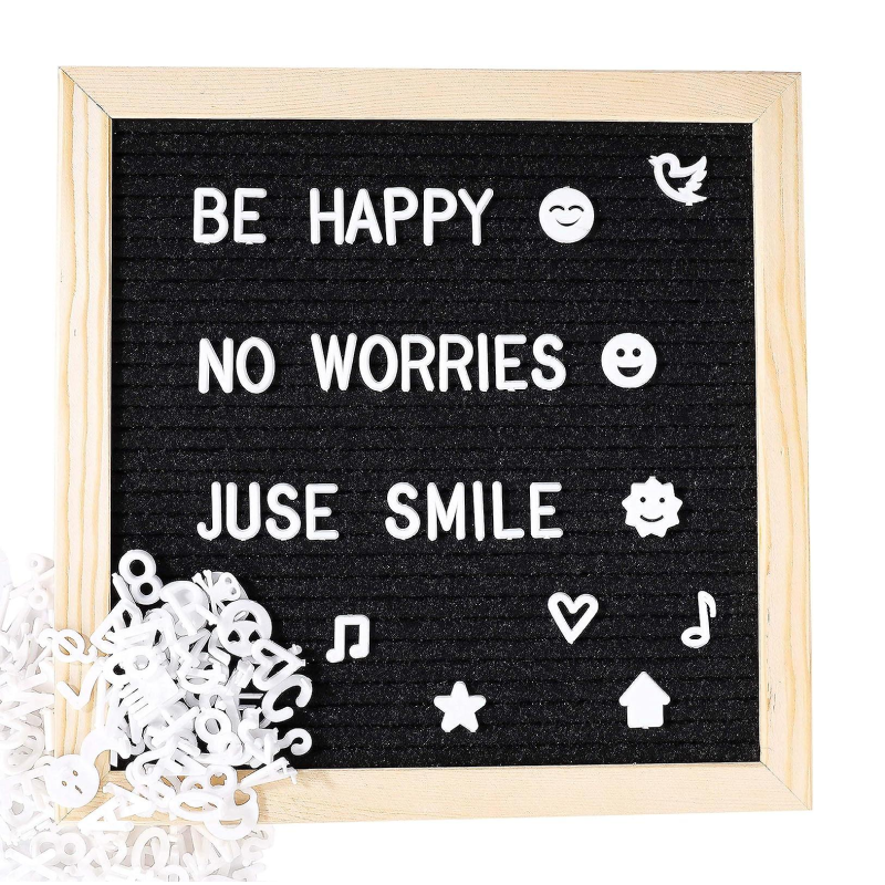 Felt Letter Message Board | Aesthetic Room Decor