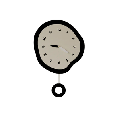 Irregular Shape Wall Clock | Aesthetic Room Decor