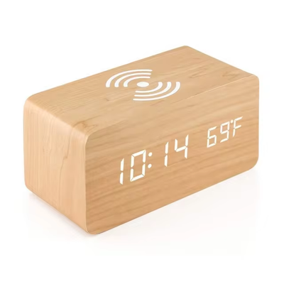 Phone Charging Alarm Clock | Aesthetic Room Decor