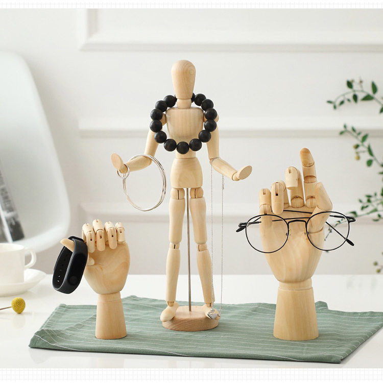 Artsy Wooden Figures | Aesthetic Room Decor