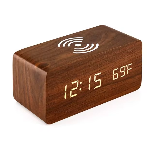 Phone Charging Alarm Clock | Aesthetic Room Decor