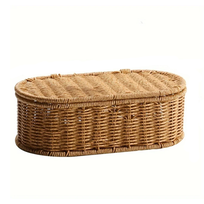 Boho Storage Basket | Aesthetic Room Decor