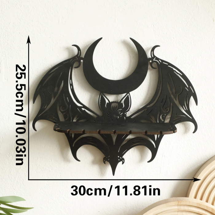 Bat Wall Shelf | Aesthetic Room Decor