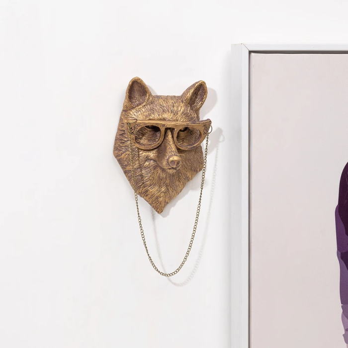 Golden Animal Wall Decor | Aesthetic Room Decor