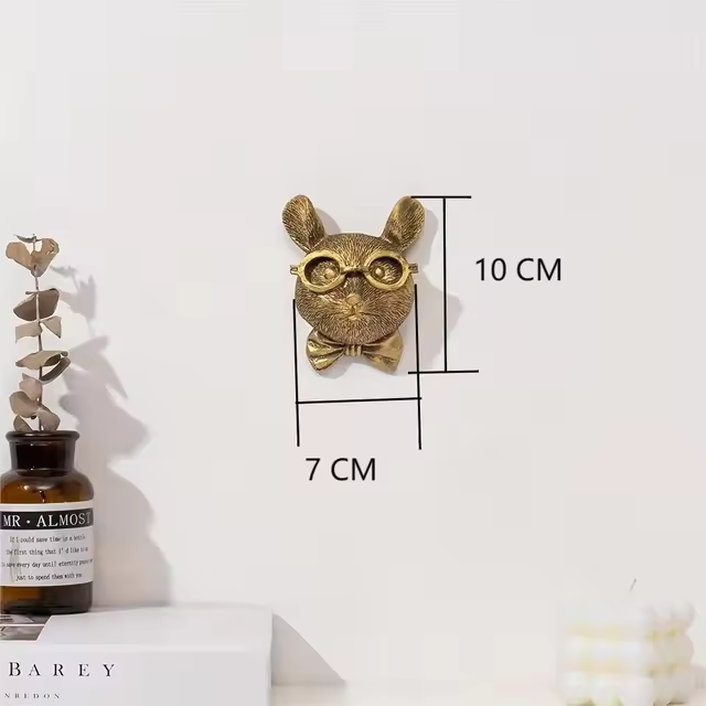 Golden Animal Wall Decor | Aesthetic Room Decor