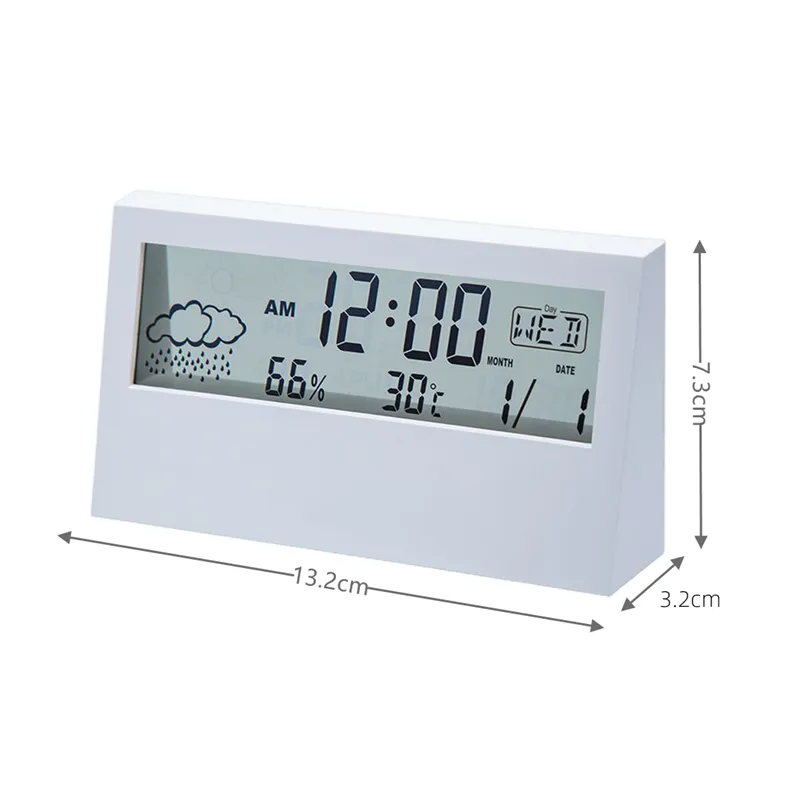 Minimalist Digital Alarm Clock | Aesthetic Room Decor