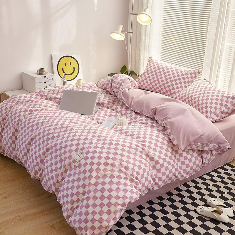 Plaid Bedding Set | Aesthetic Bedding Set