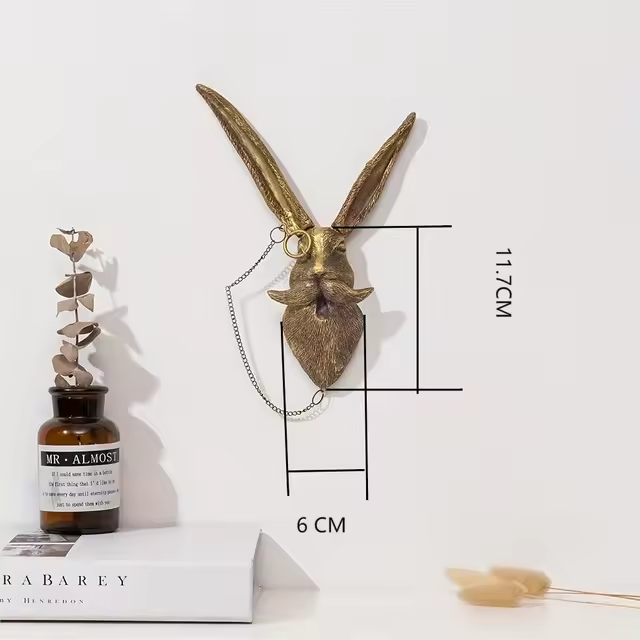 Golden Animal Wall Decor | Aesthetic Room Decor