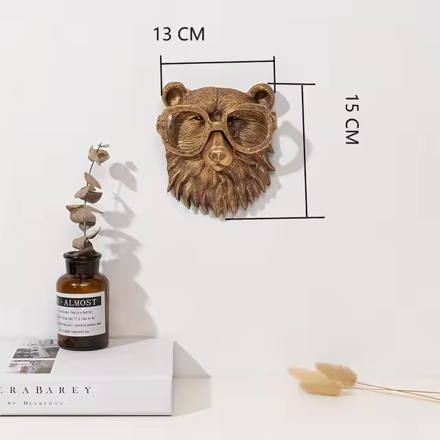 Golden Animal Wall Decor | Aesthetic Room Decor