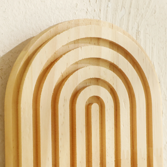 Wooden Rainbow Shelf | Aesthetic Room Decor