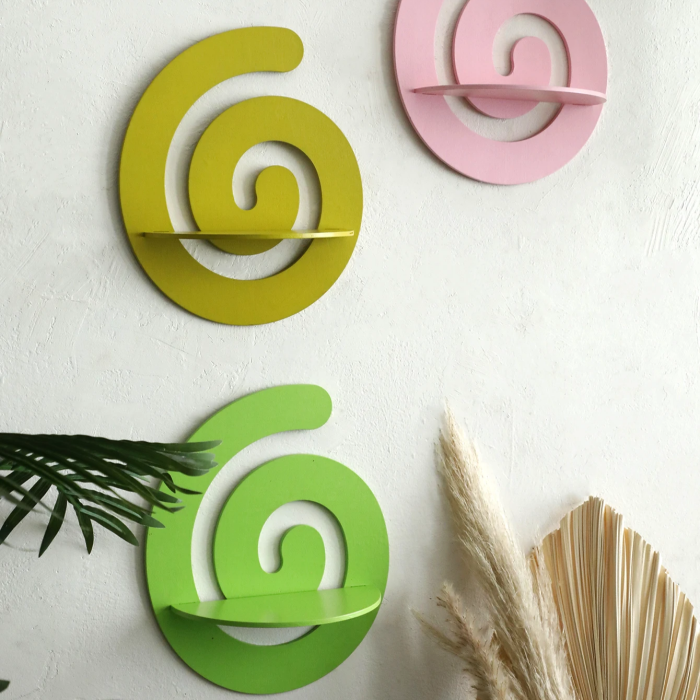 Swirl Shelf | Aesthetic Room Decor