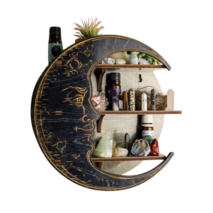 Spiritual Moon Shelf | Aesthetic Room Decor