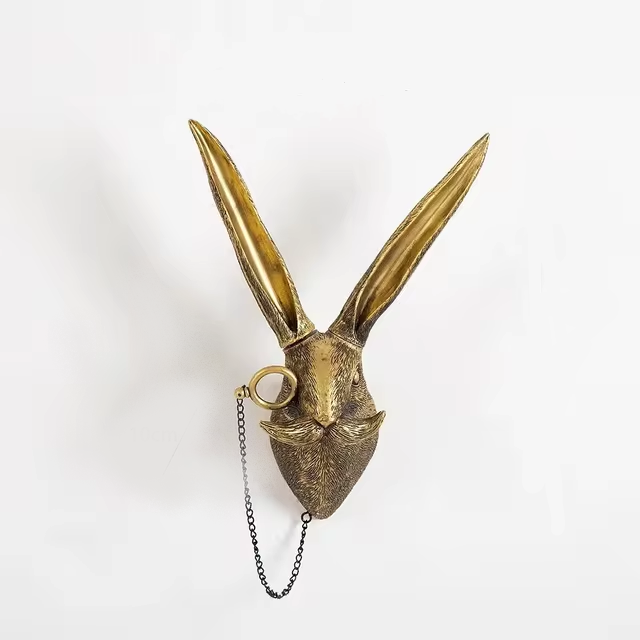 Golden Animal Wall Decor | Aesthetic Room Decor