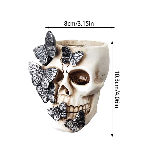 Goth Girl Makeup Holder | Aesthetic Roomcore