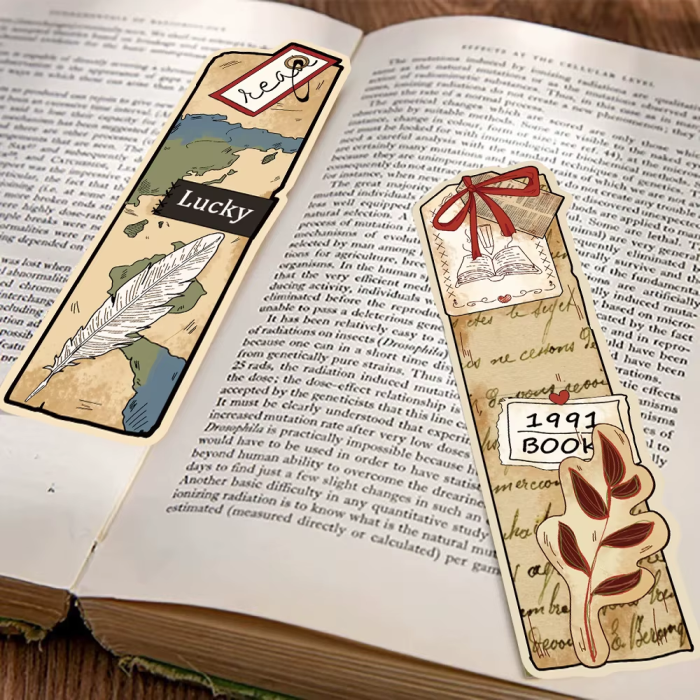 30 Vintage Theme Bookmarks | Aesthetic Room Decor