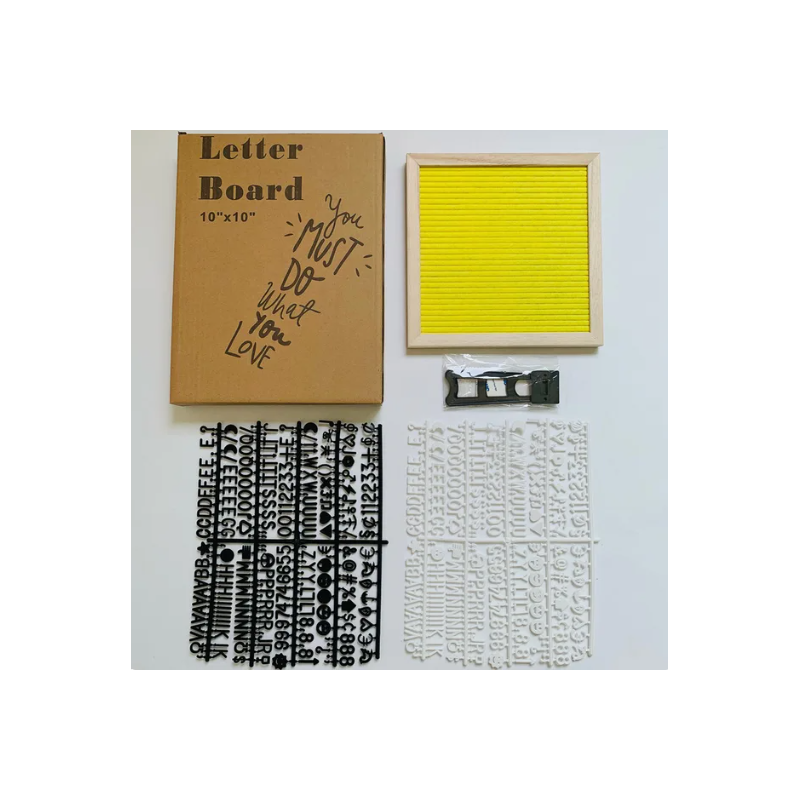 Felt Letter Message Board | Aesthetic Room Decor