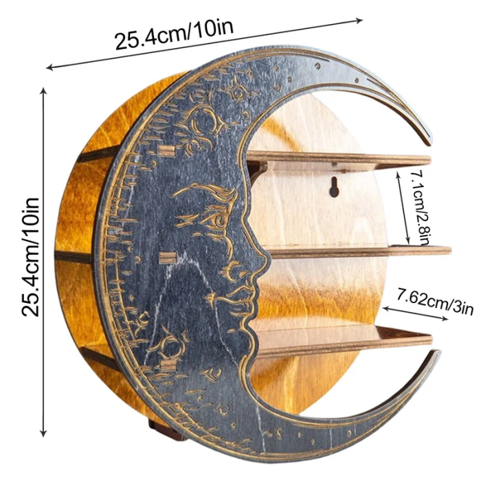 Spiritual Moon Shelf | Aesthetic Room Decor