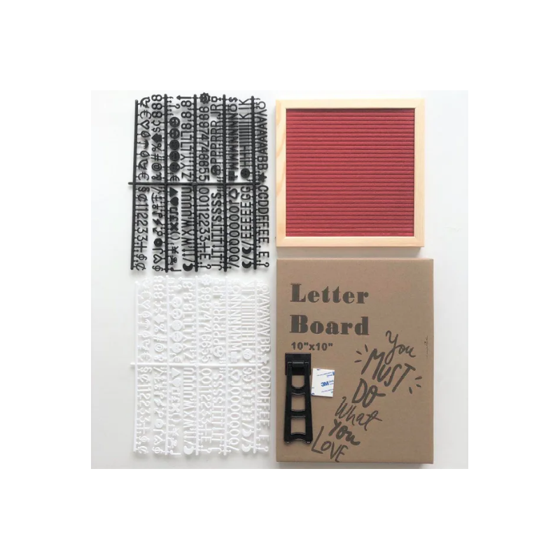 Felt Letter Message Board | Aesthetic Room Decor