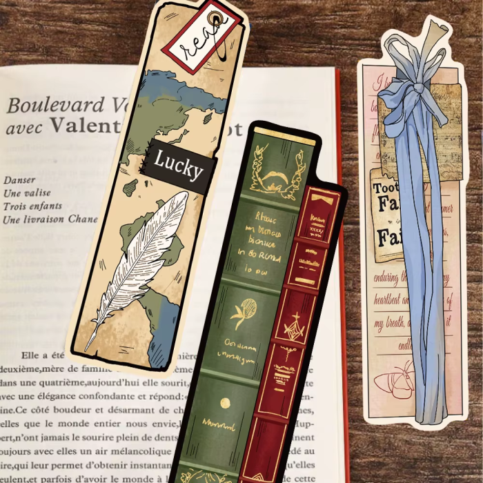 30 Vintage Theme Bookmarks | Aesthetic Room Decor
