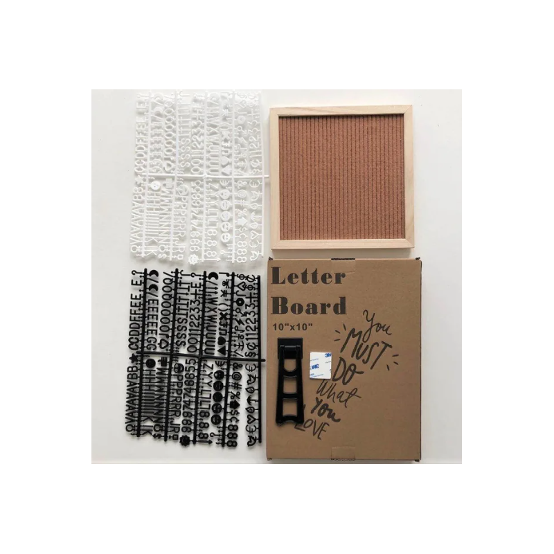 Felt Letter Message Board | Aesthetic Room Decor