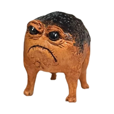 Grumpy Frog Room Decor | Aesthetic Room Decor