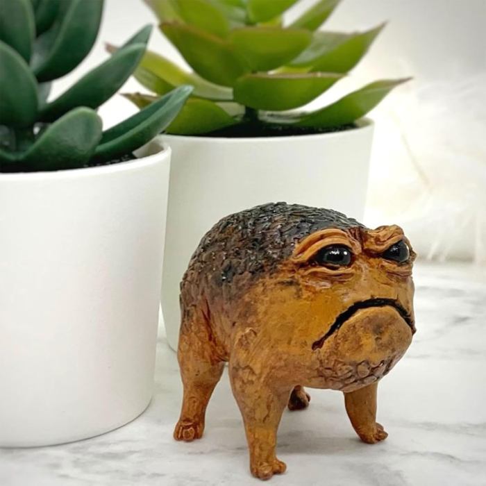 Grumpy Frog Room Decor | Aesthetic Room Decor
