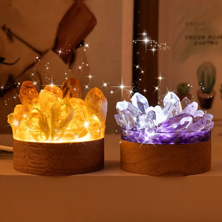 Aesthetic Crystal Lamp | Aesthetic Room Decor