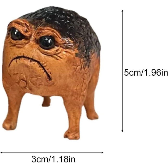 Grumpy Frog Room Decor | Aesthetic Room Decor