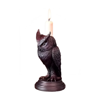 Goth Girl Candle Holder | Aesthetic Room Decor