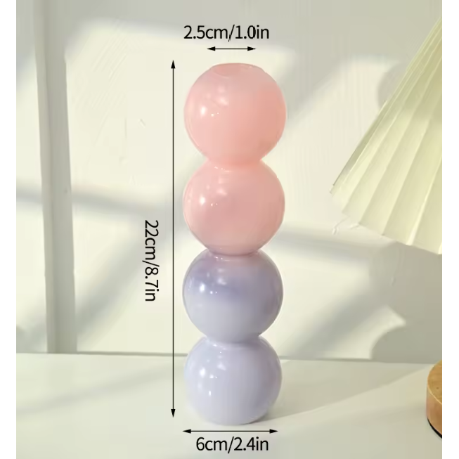 Pastel Bubble Vase | Aesthetic Room Decor