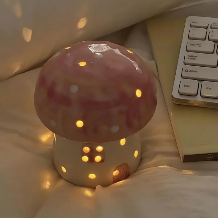 Aesthetic Mushroom Night Light | Aesthetic Room Decor