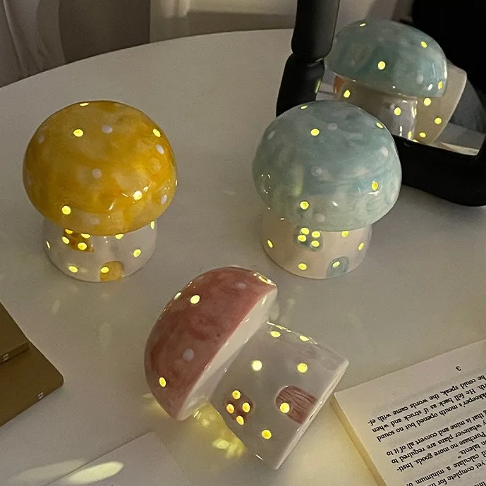 Aesthetic Mushroom Night Light | Aesthetic Room Decor