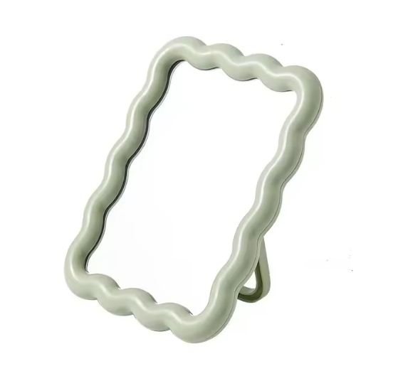 Pastel Wavy Mirror | Aesthetic Room Decor