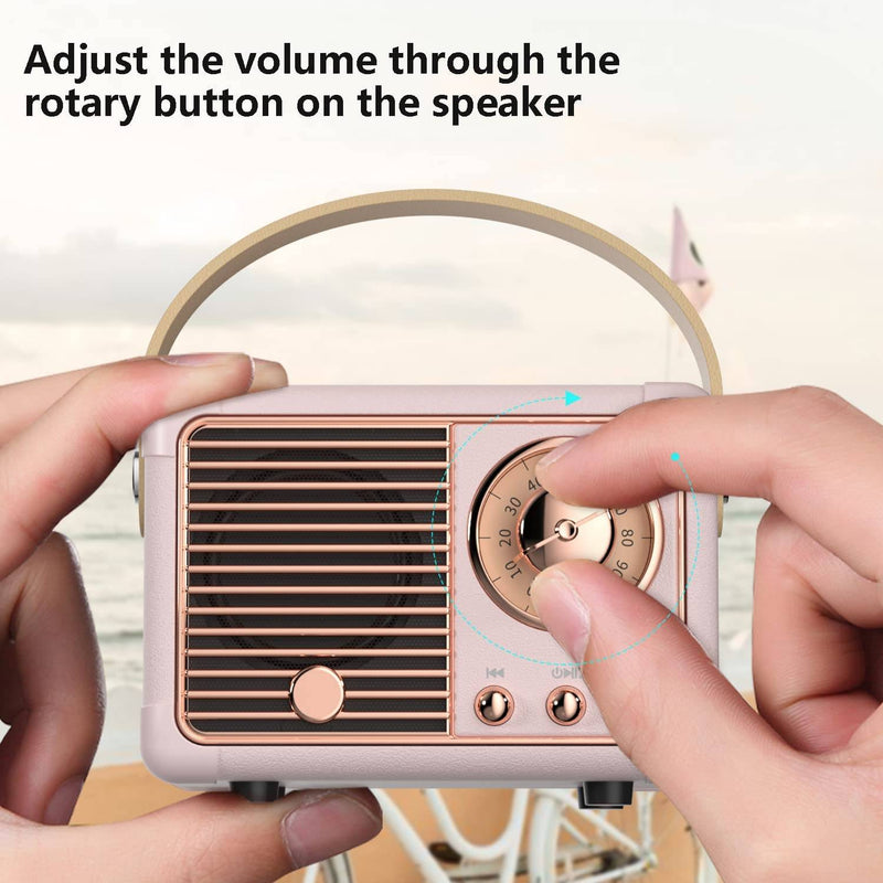 Retro Sound Mini Bluetooth Speaker | Aesthetic Room Decor