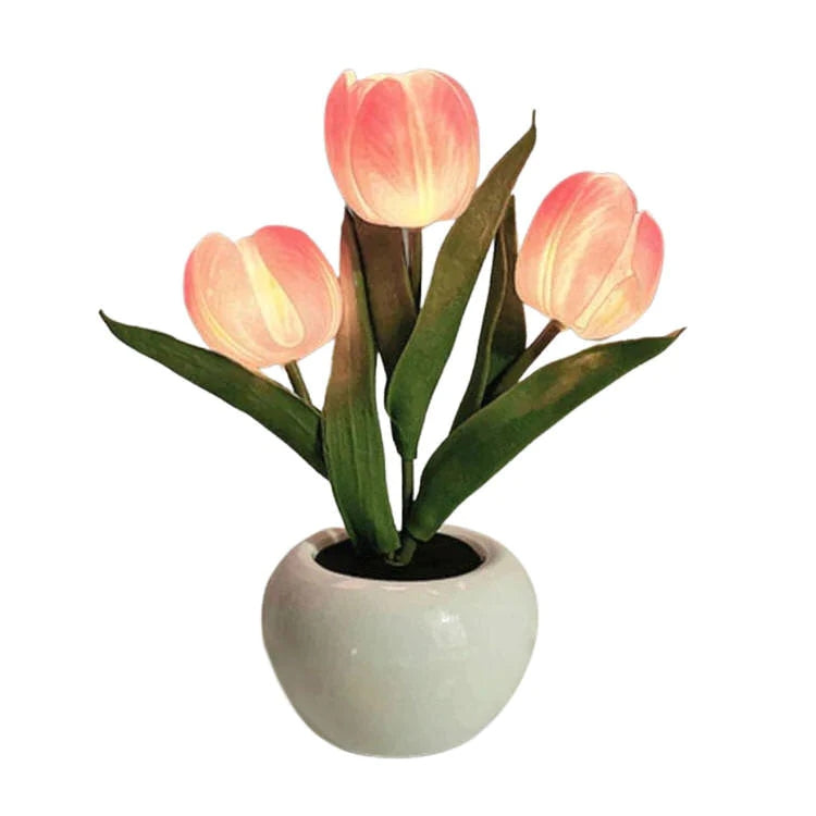 Cute Tulip Night Light | Aesthetic Night Light