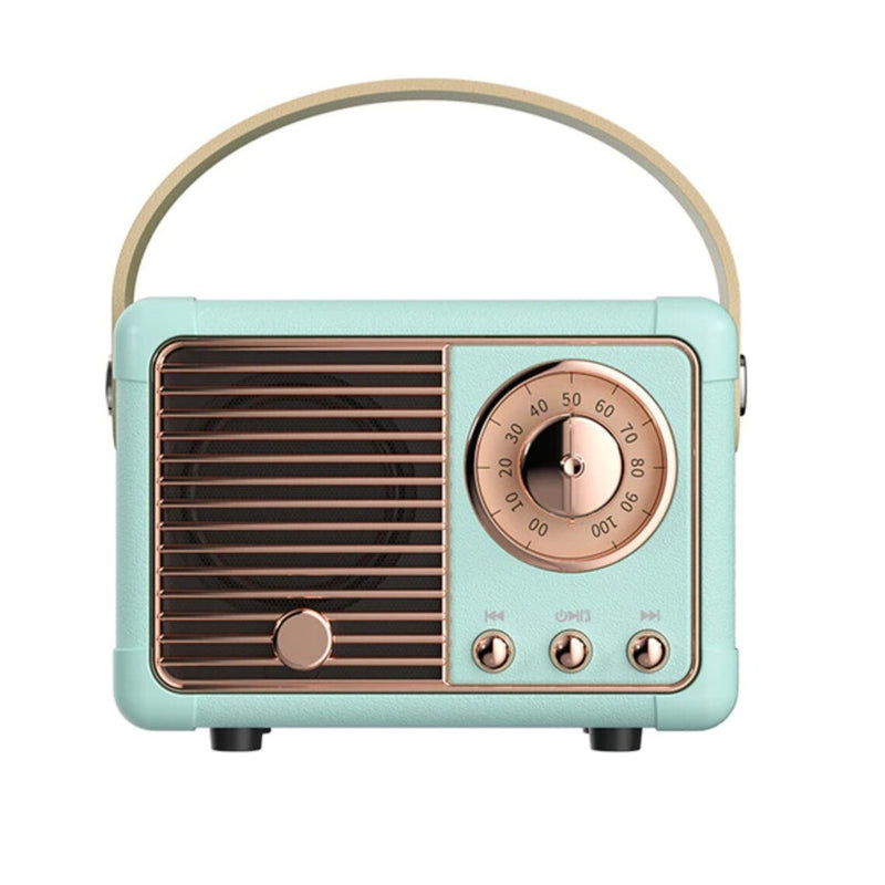 Retro Sound Mini Bluetooth Speaker | Aesthetic Room Decor