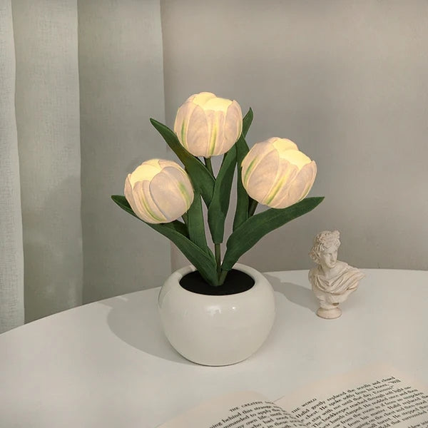 Cute Tulip Night Light | Aesthetic Night Light