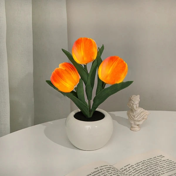 Cute Tulip Night Light | Aesthetic Night Light
