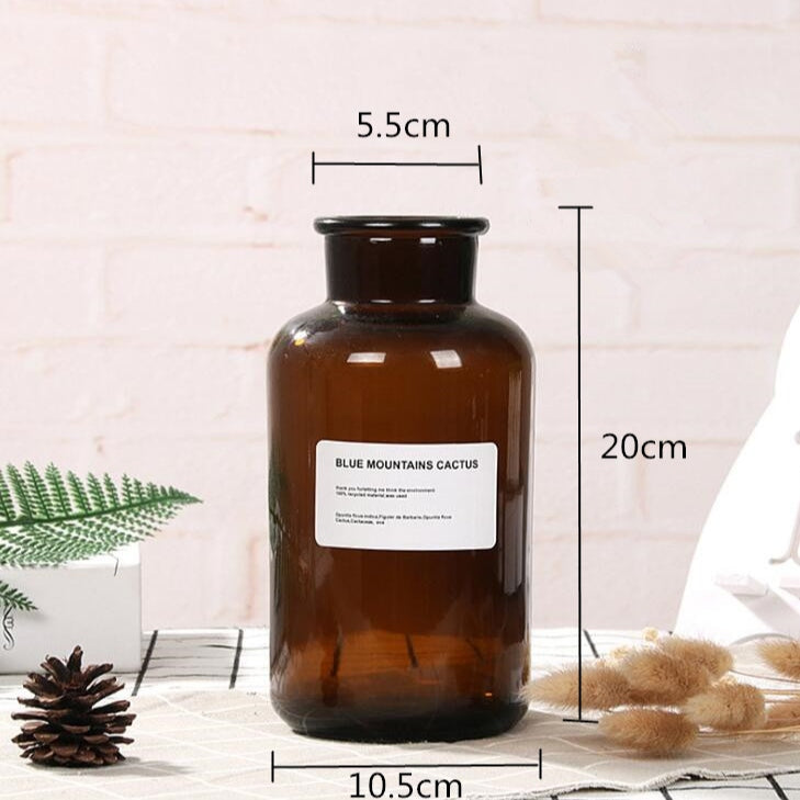 Dark Academia Flower Vase
