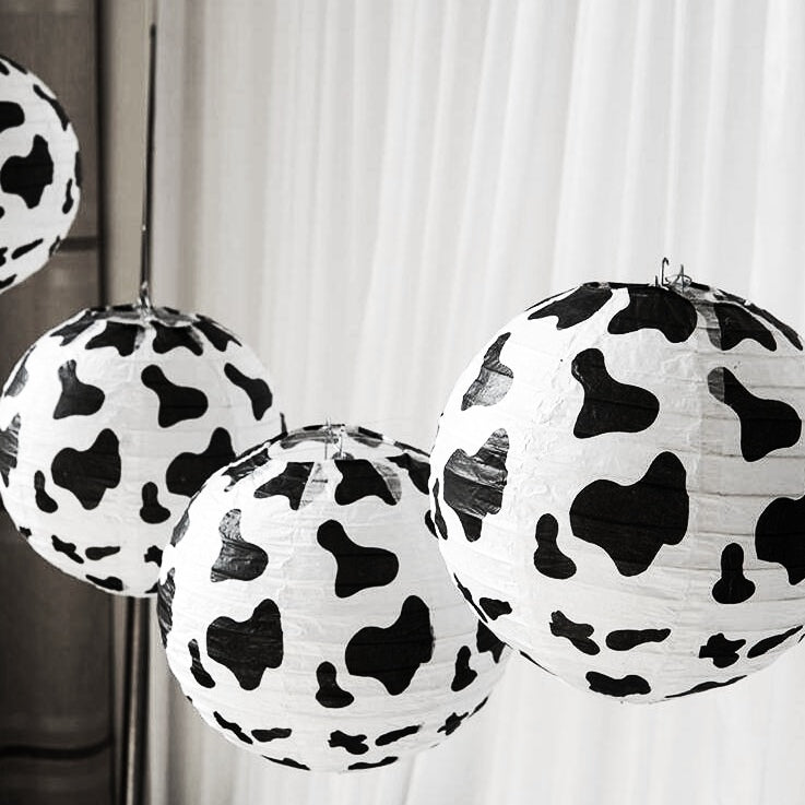 Cow Print Room Decor