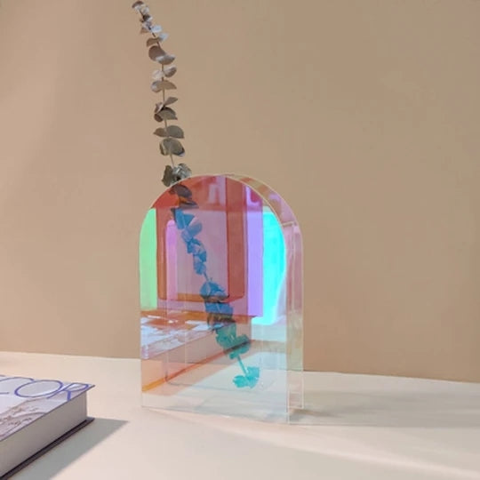 Holographic Rainbow Vase