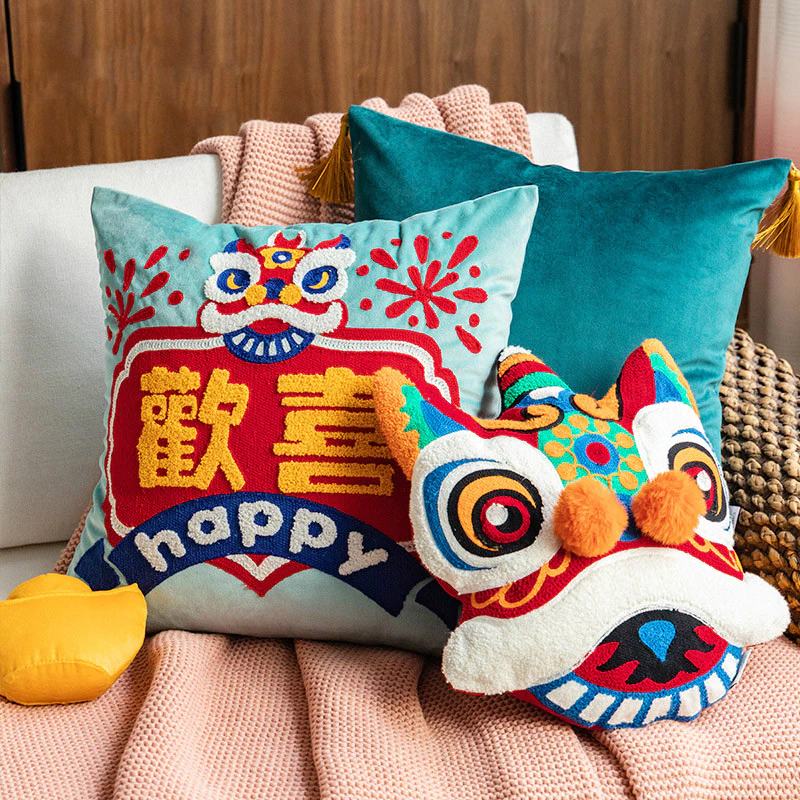 Asian style deals throw pillows