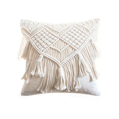 Macrame Boho Pillow Case