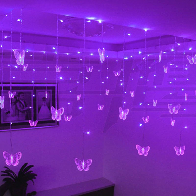 Floating Butterfly String Light
